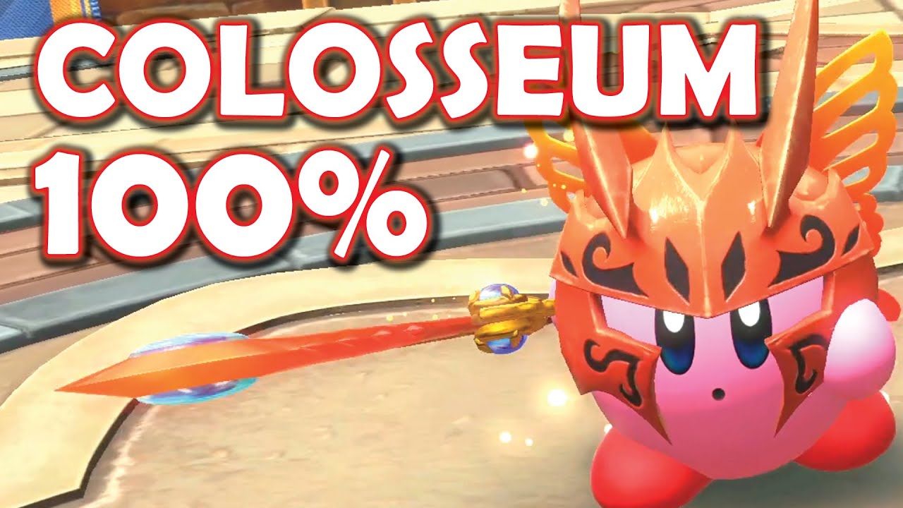 Kirby and the Forgotten Land - FULL BOSS RUSH!! (Complete Colosseum Playthrough)