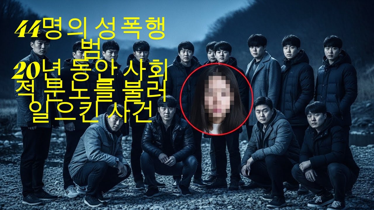 여학생이 44명에게 집단으로 피해를 당한 충격적인 한국 실화 범죄 사건의 진실과 전말