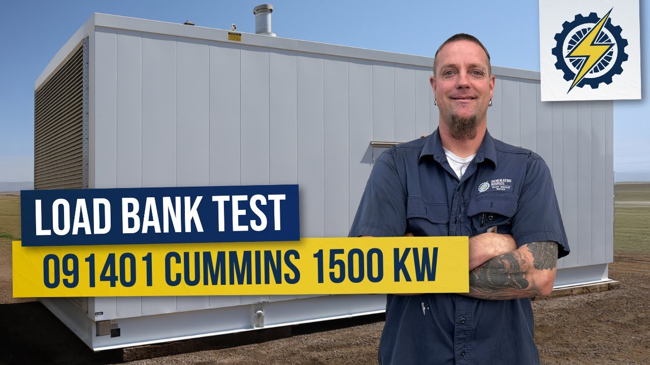 Watch a 1500kW Cummins Generator Go Under Full Load