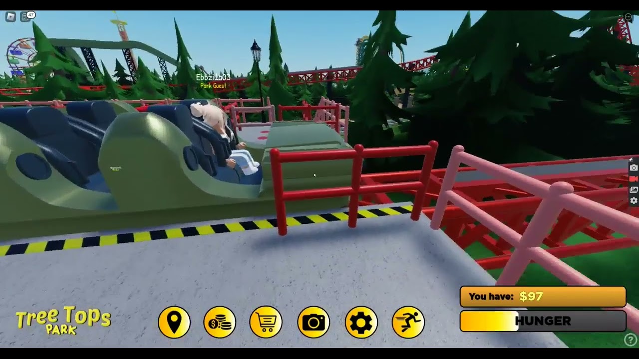 Tree Tops Theme Park - Blast (Front Row POV & Off-Ride Footage)