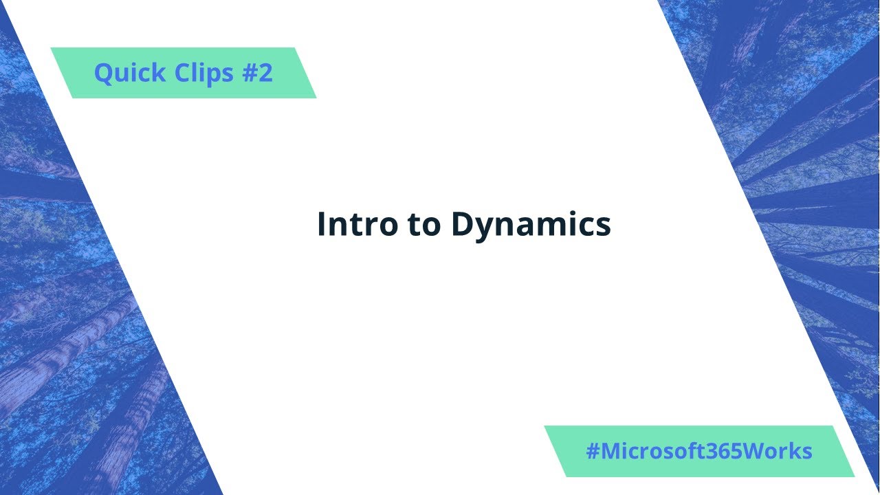 #2 Intro to Dynamics