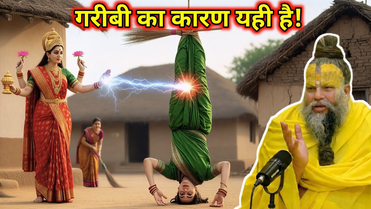 6 से 9 बजे झाड़ू लगाने से लक्ष्मी माता नाराज़ होती हैं | जानिए गरीबी क्यों आती |Premanand Ji Maharaj