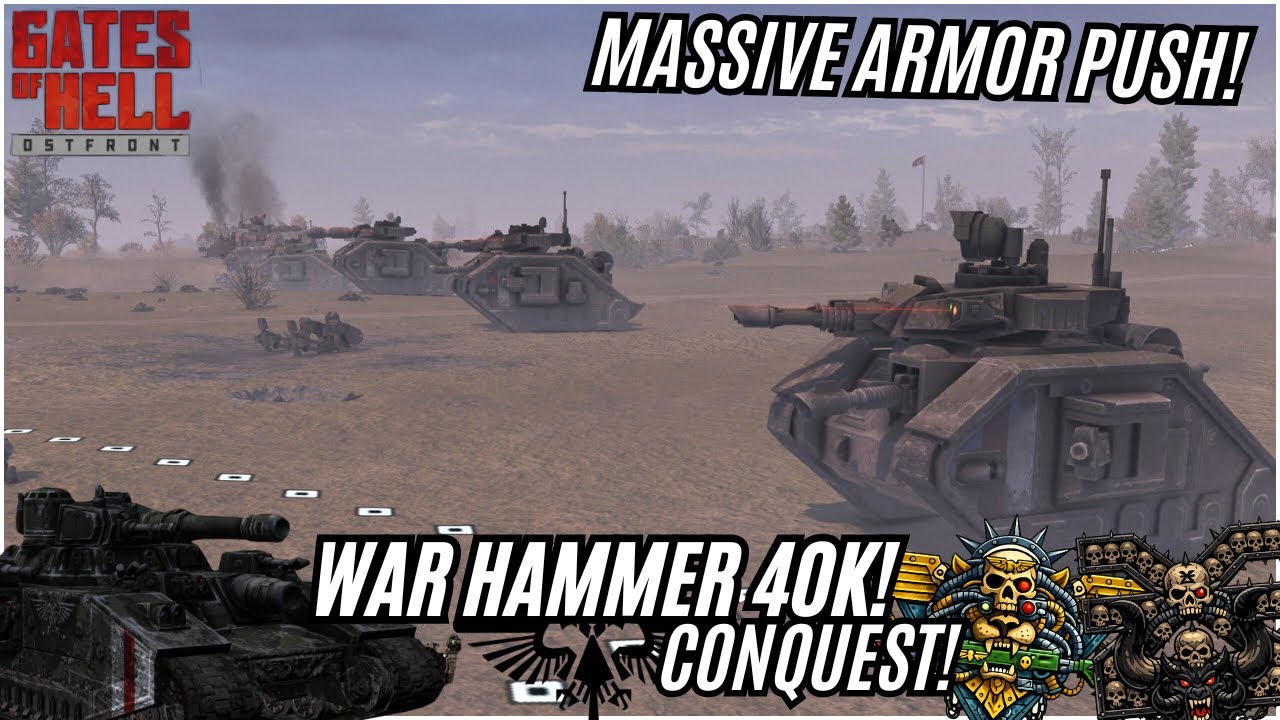 A Wall of Rolling Iron! | NEW Indominus 40K Conquest