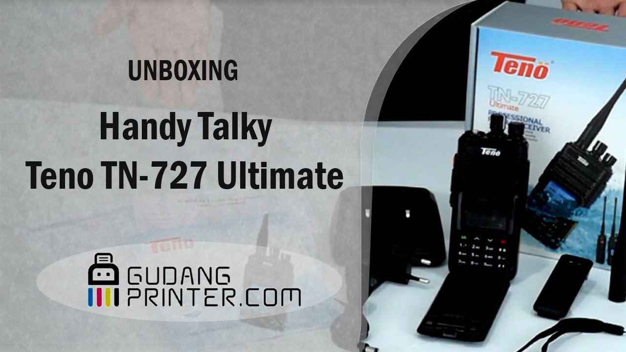 UNBOXING | HT (Handy Talky) TENO TN-727 Ultimate