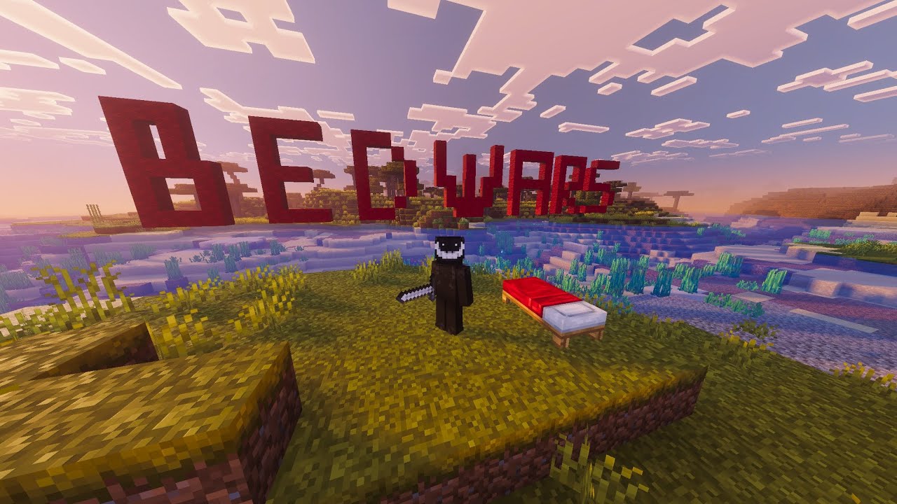 Minecraft bedwars mobile 1 