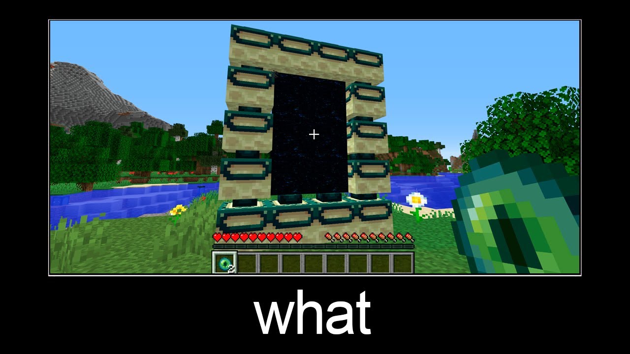 Minecraft wait what meme part 28
