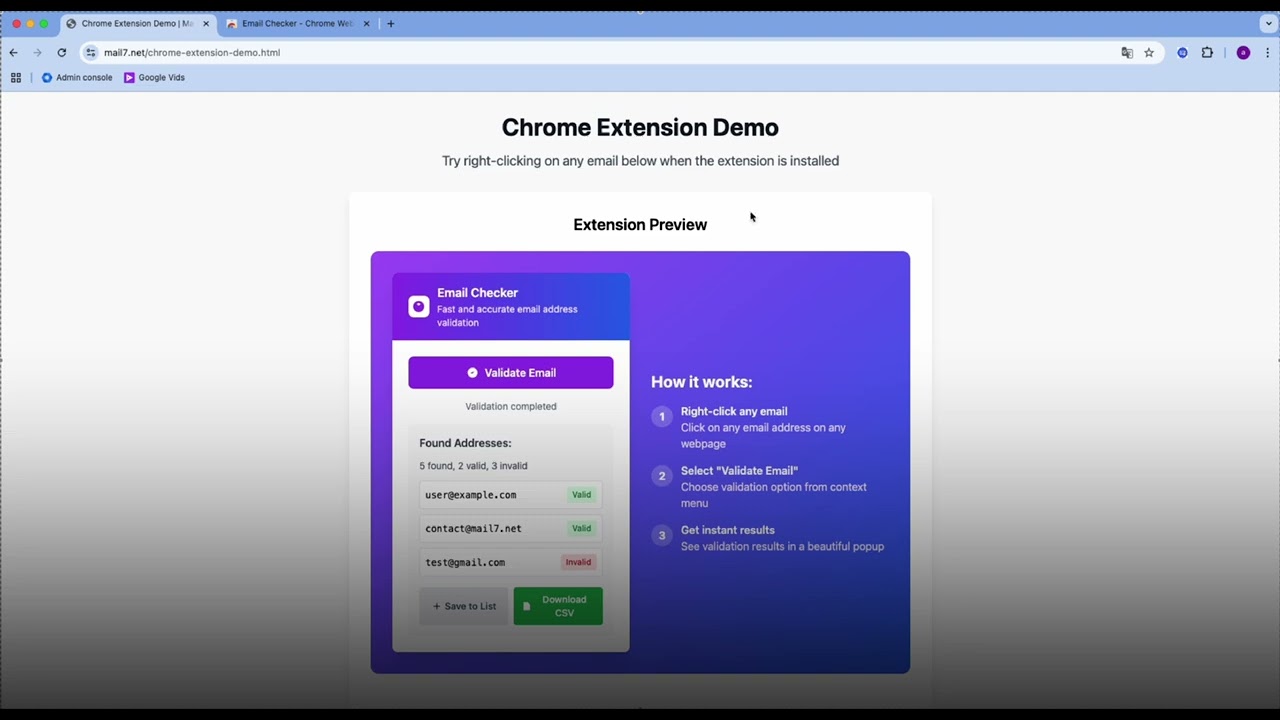Best Free Email Checker (Mail7) &ndash; Bulk & Single Email Verification Tool