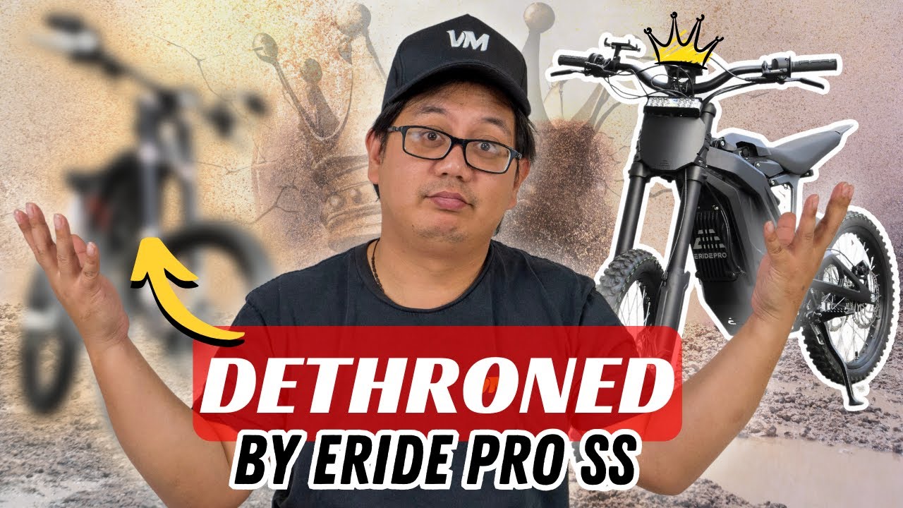 Electric Dirt Bikes Comparison | E Ride Pro SS vs. Surron Light Bee X