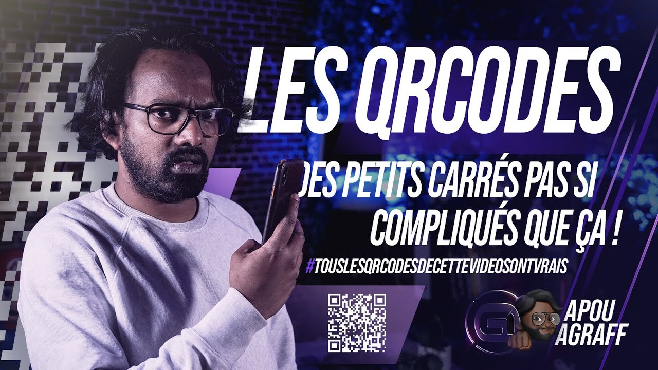 Les QRCODES 🤯 C'est quoi ces petits trucs carrés qu'on voit partout ? 👊🏾