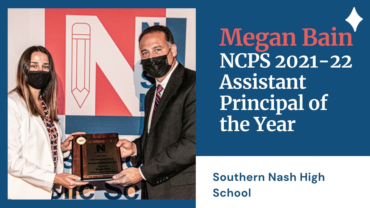 2021 2022 Nash County Public School's Assistant Principal of the Year