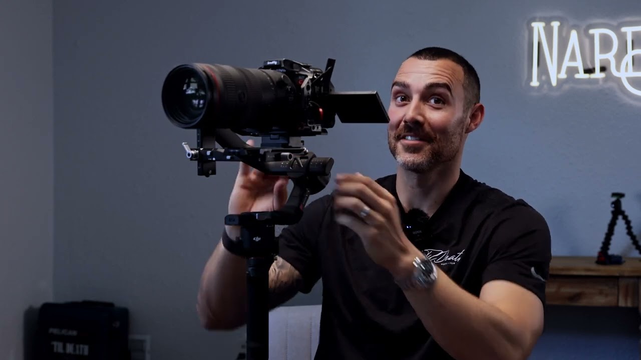 Will It Balance? RS4 Pro Canon R5C RF 24-105 F 2.8 #RS4PRO #canonr5c #RF24-105