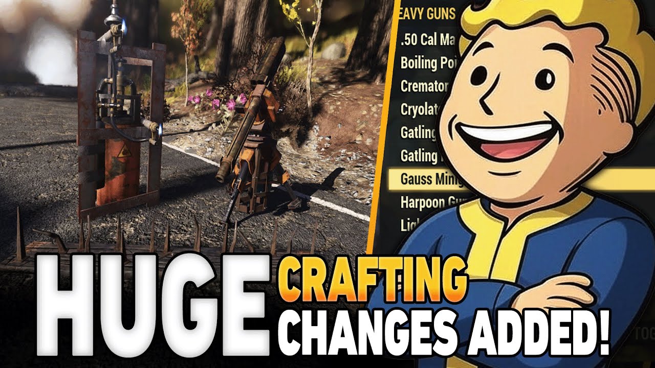 HUGE Crafting Changes Added in NEW Fallout 76 Update!
