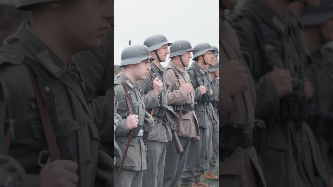 The Calm Before the Storm: German Camp in Normandy, 1944