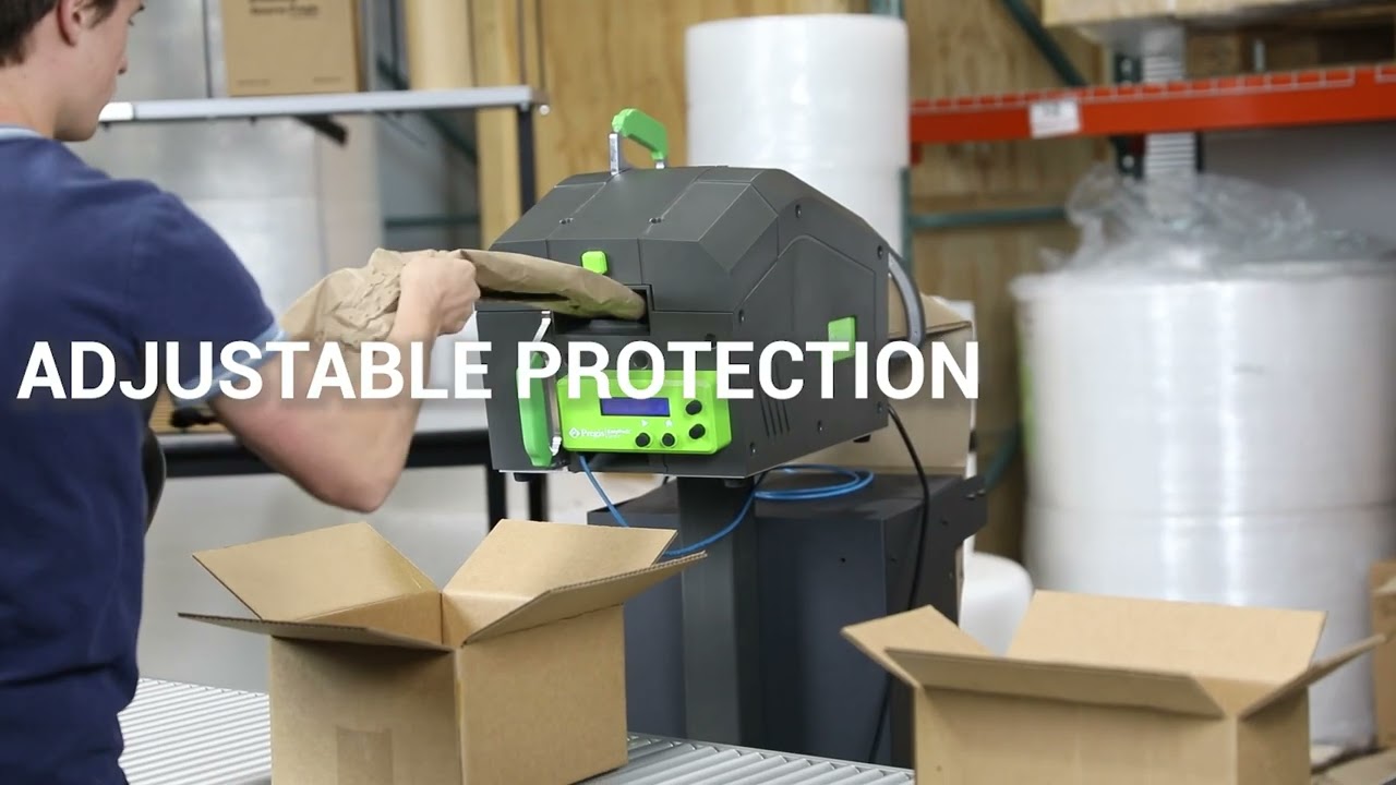 On-Demand Paper Void Fill and Light Cushioning System | Pregis EasyPack® Strata