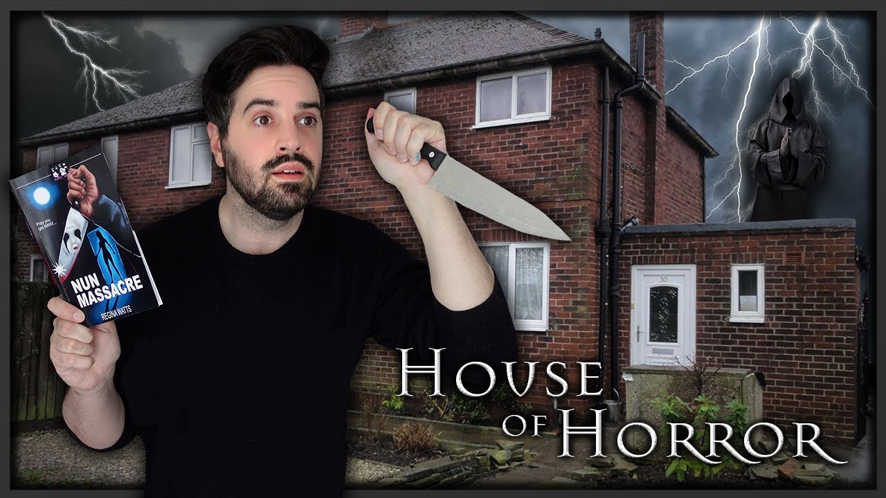 I Stayed Overnight in the Haunted 30 East Drive to Read Horror Books 👻😱
