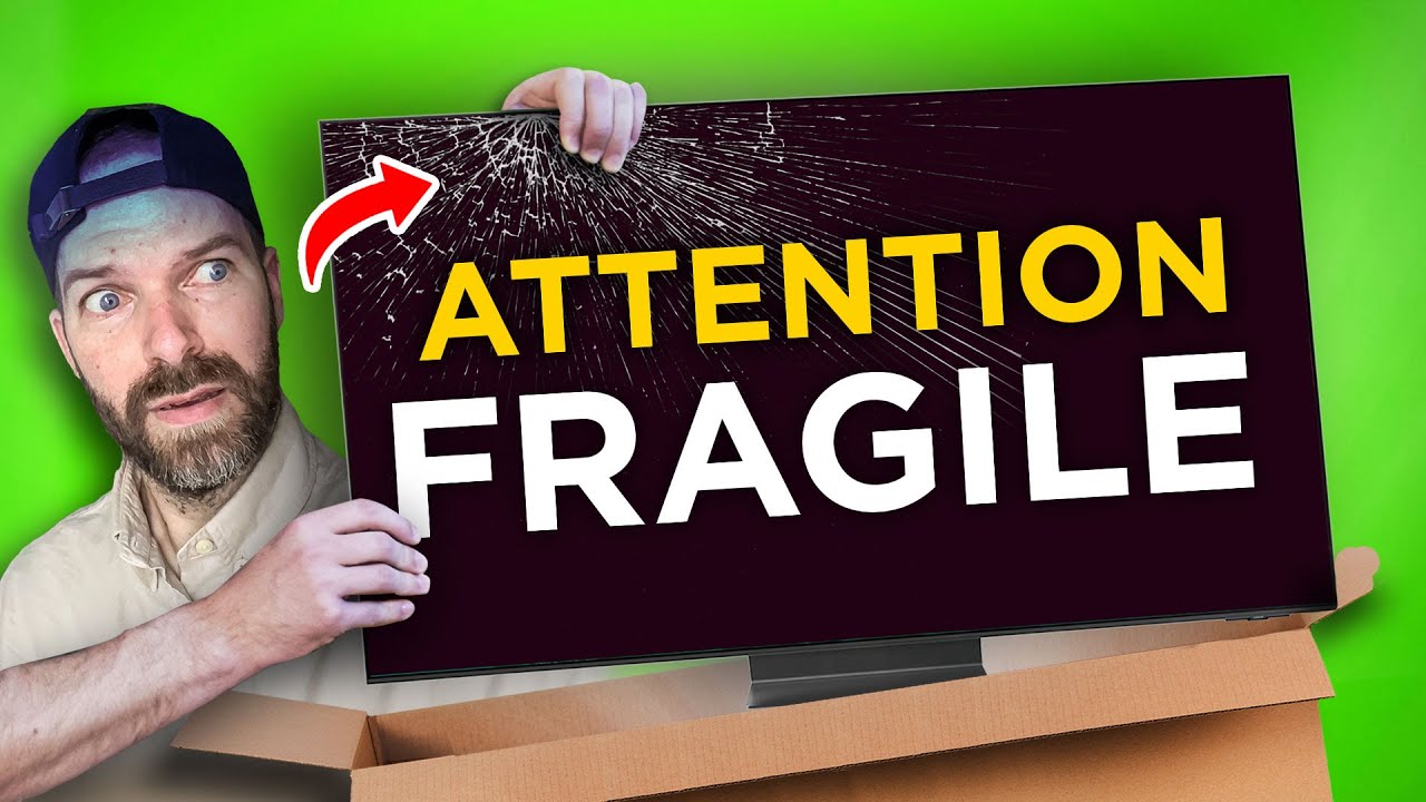 Comment deballer sa télé 😰 j’installe mon TV Samsung S95C EN TOUTE SÉCURITÉ : éviter ses erreurs