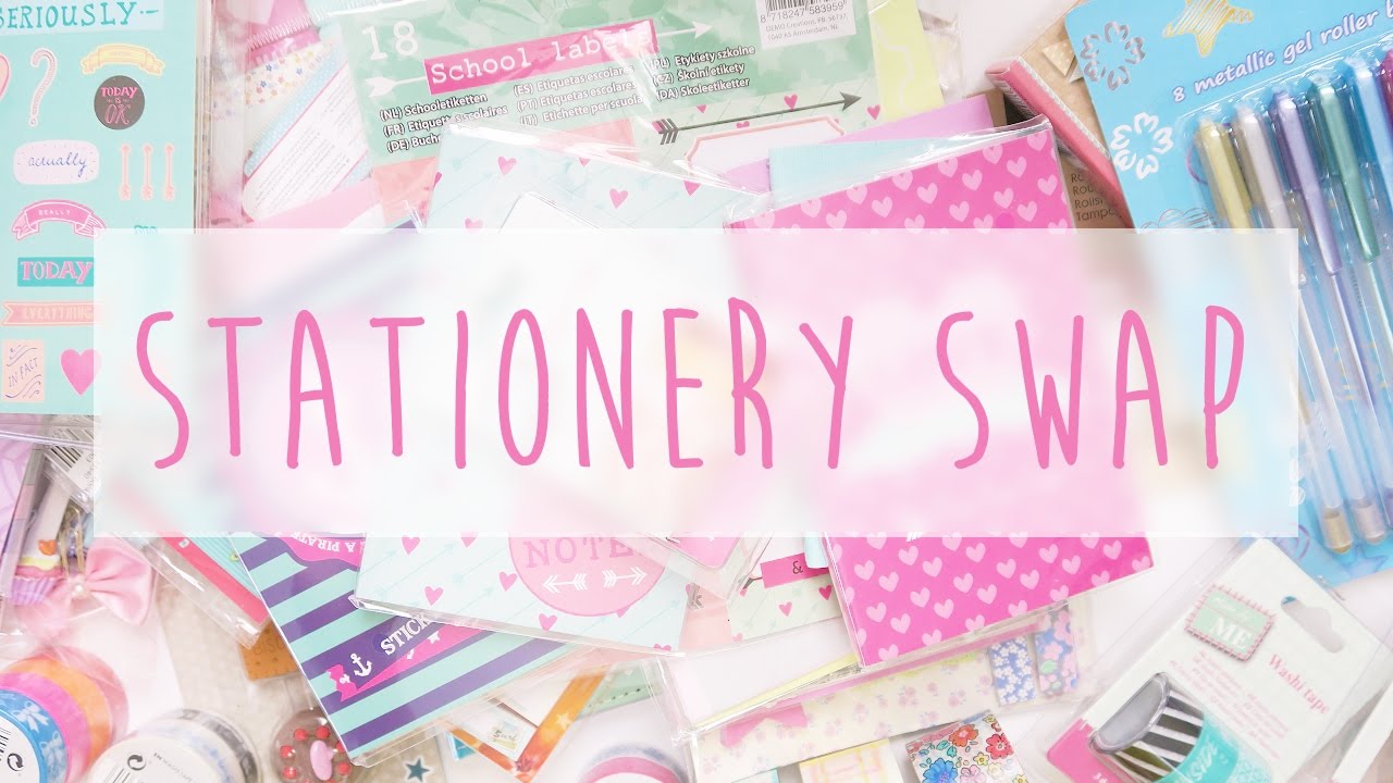 Stationery Swap with LoveLemonadePlanner!