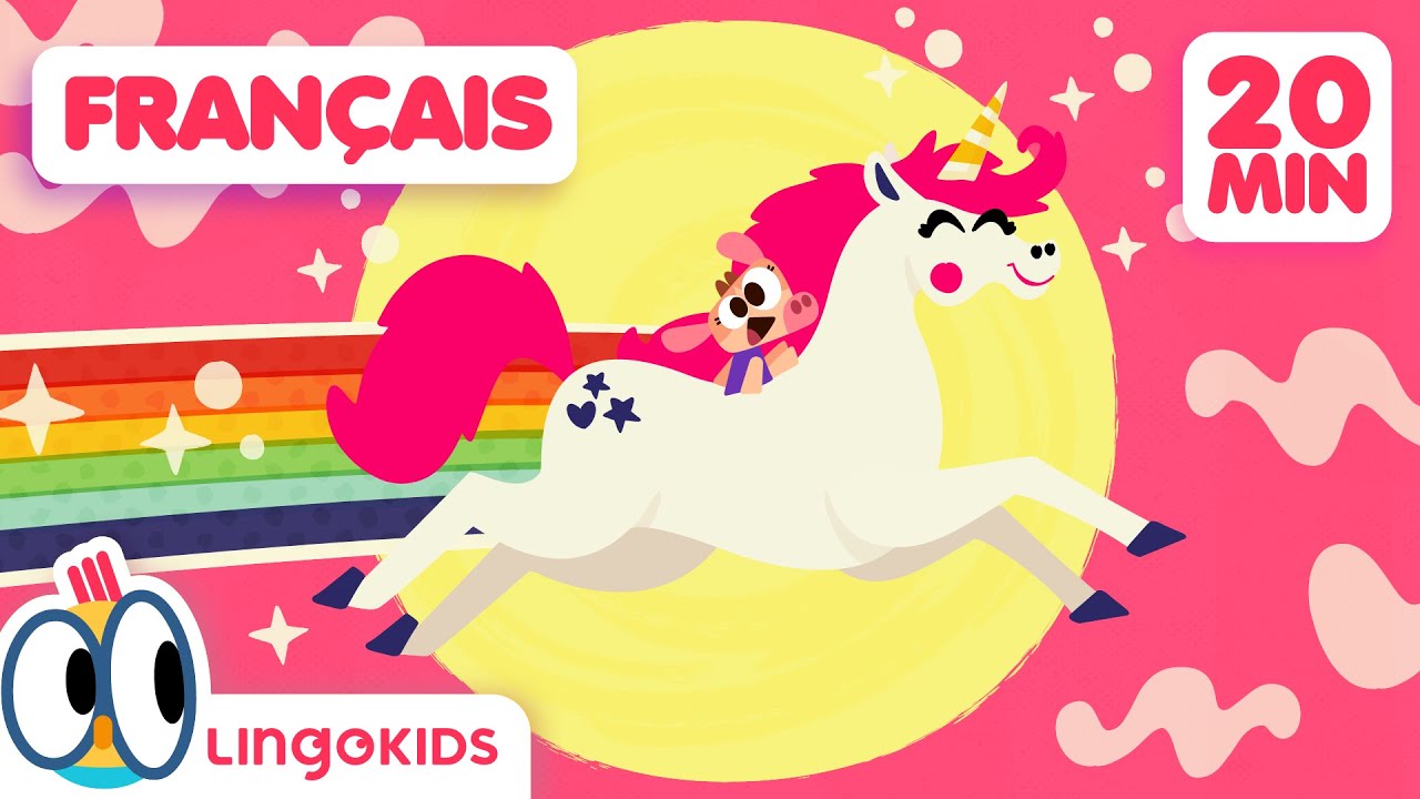 Ma Licorne🦄 🎶 + Chansons pour enfants | Lingokids en Français