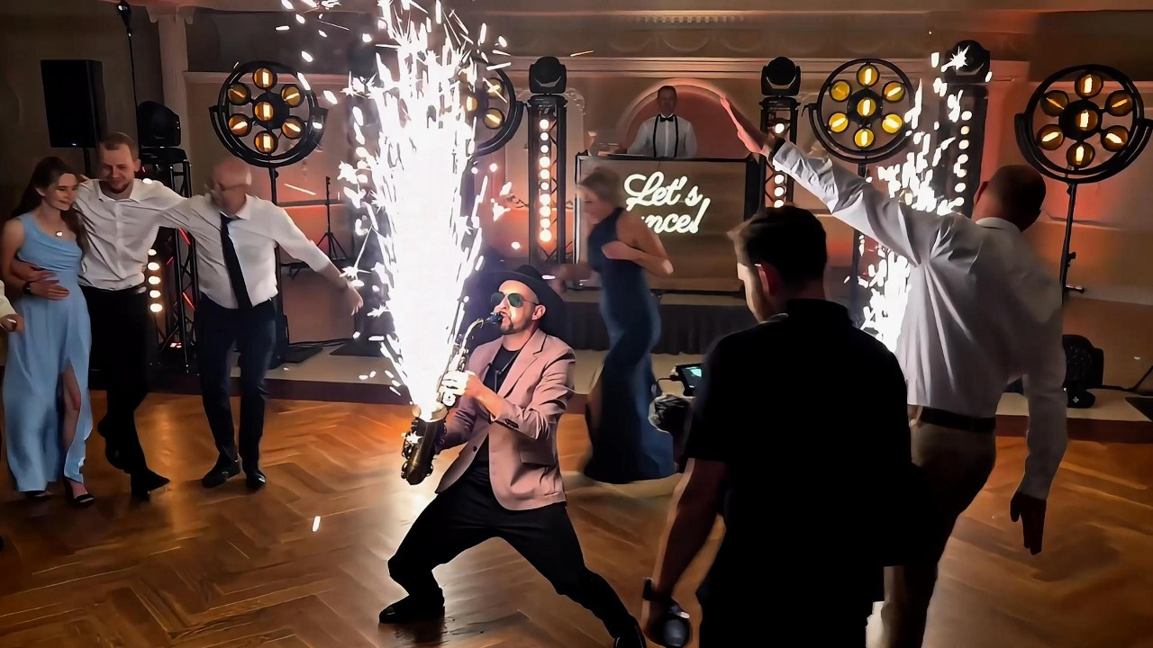 Saksofon na wesele - Niesamowita energia z DJ'em PartySerwis