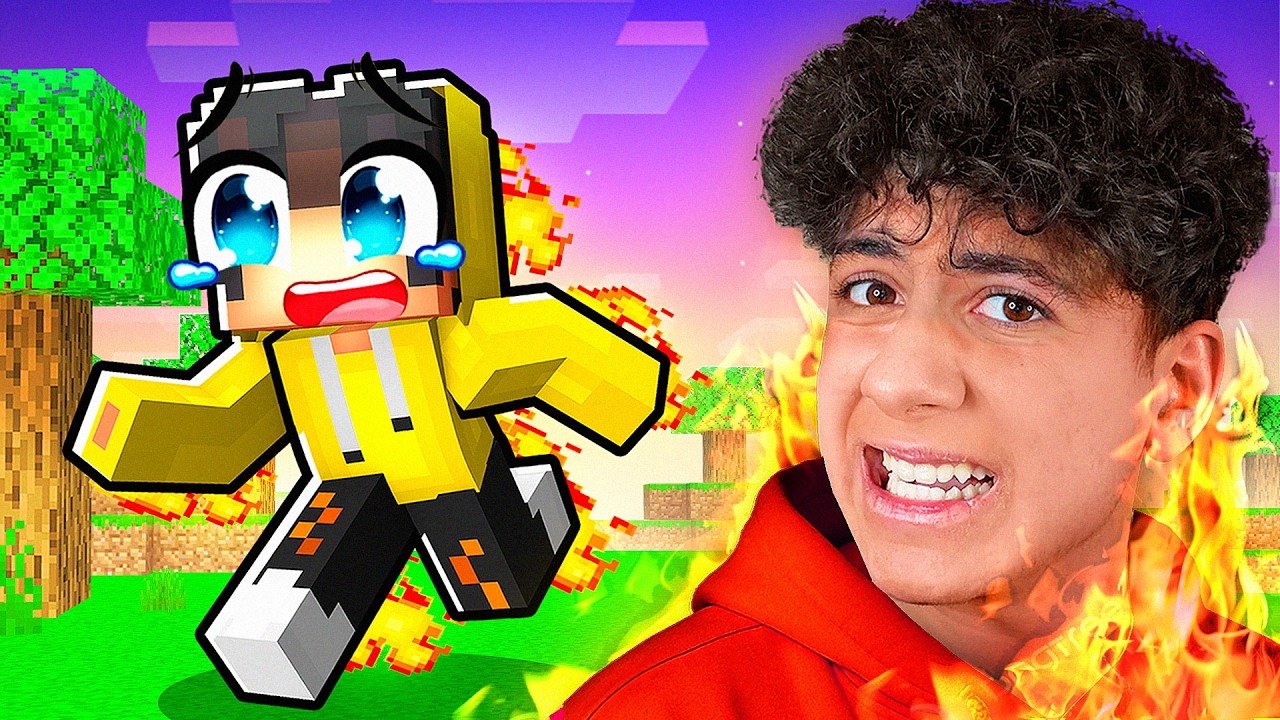 Minecraft’ta Hasar Aldıkça Gerçek Hayatta Canım Yanıyor! 💔
