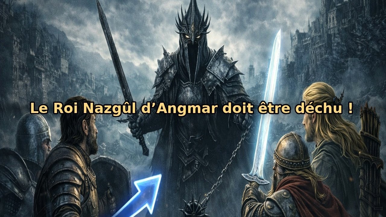 Il est invincible… comment battre le Roi Nazgûl ? 😱🖤  (Let's Play - LOTR Le Tier Age) #17