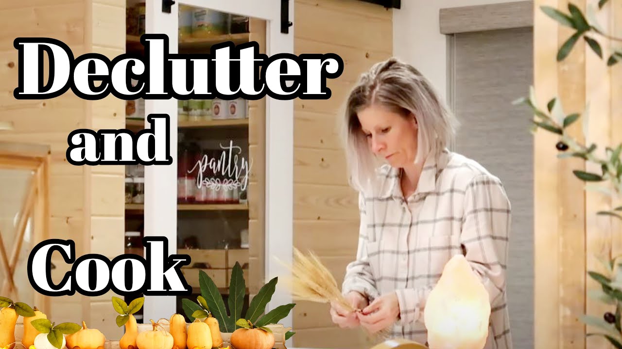 WHOLE HOUSE DECLUTTER and COZY FALL COOKING