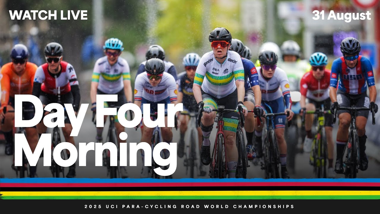LIVE - Day Four Individual Road Races (Morning) | 2025 UCI Para-cycling Road World Championships