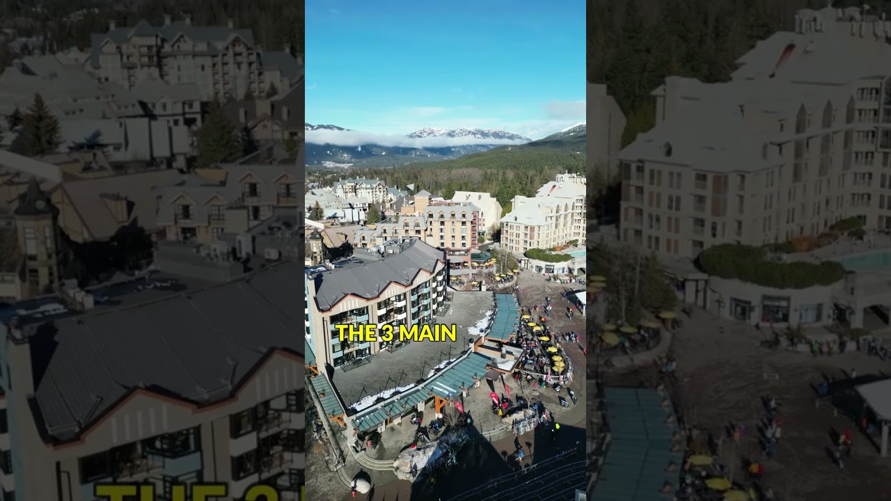 These are the ONLY 3 Ski-In/Ski-Out Neighbourhoods in Whistler