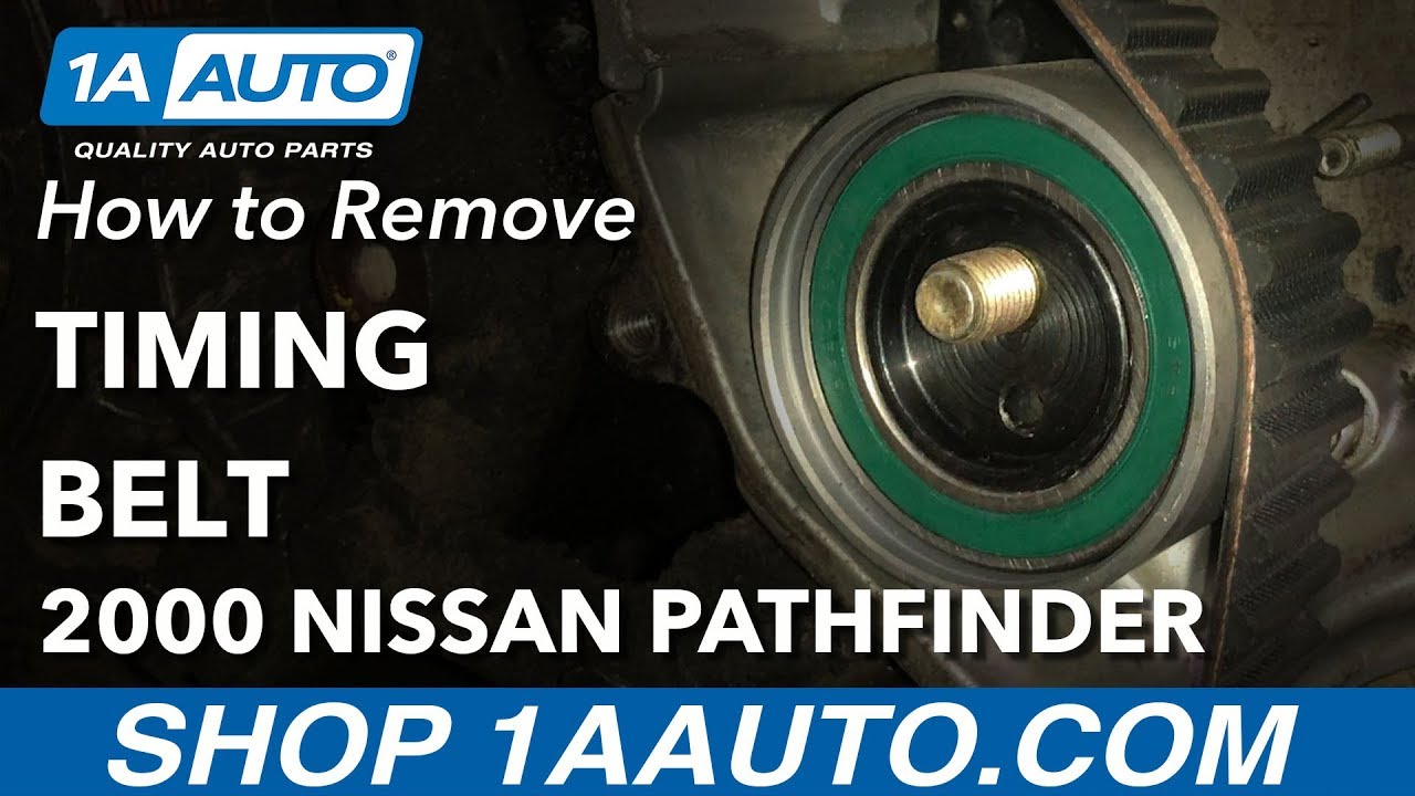 How to Replace Timing Belt 96-00 Nissan Pathfinder