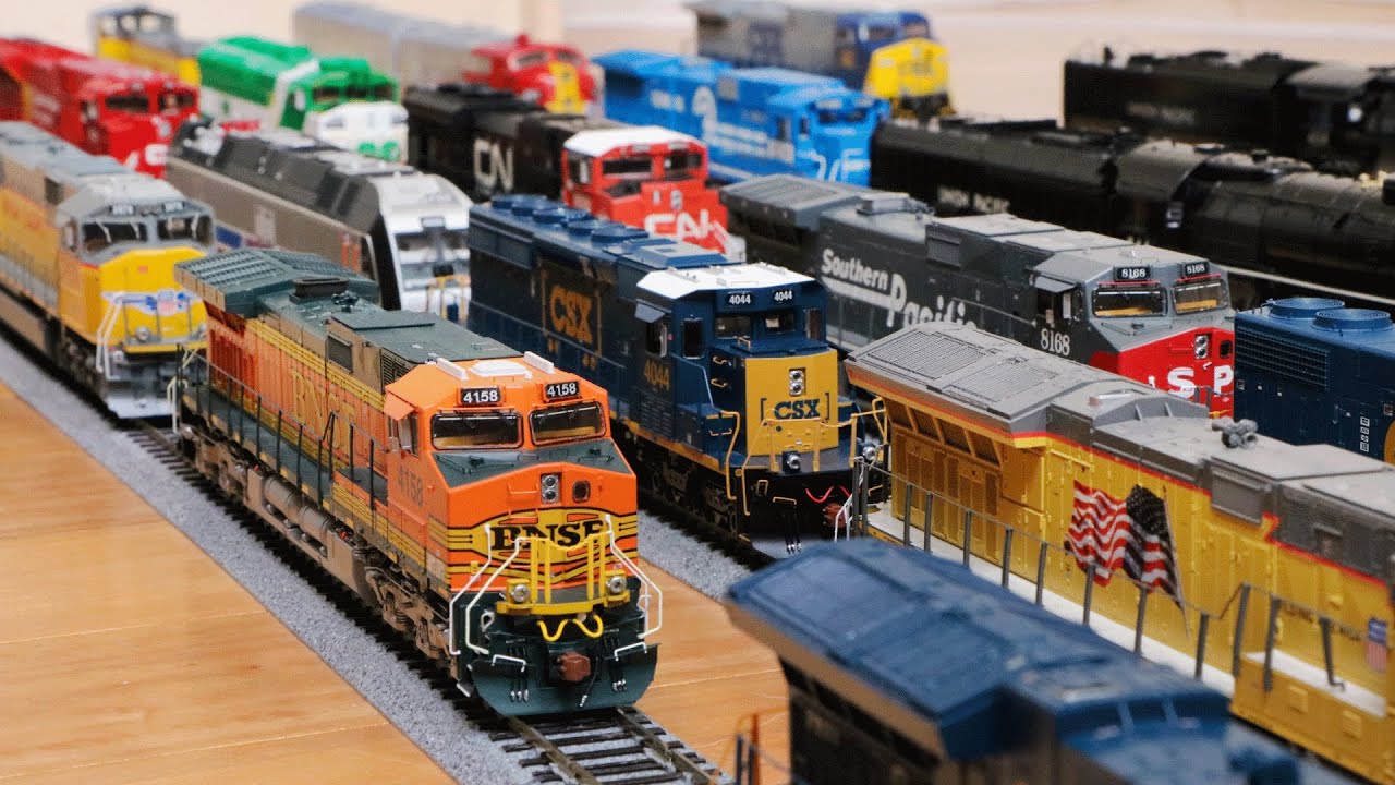All HO Scale Model Trains Collection