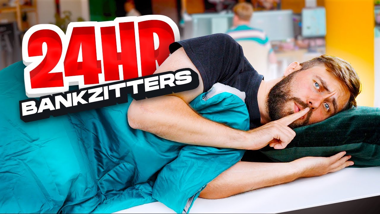 Stiekem Overnachten op het Bankzitters Kantoor (zonder dat iemand het weet)