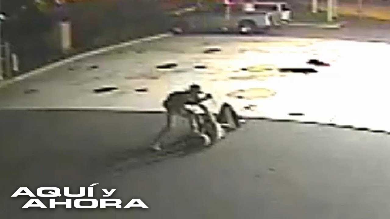 En un acto de hero&iacute;smo, polic&iacute;a sobrevivi&oacute; a una brutal pelea con el delincuente que intentaba explo