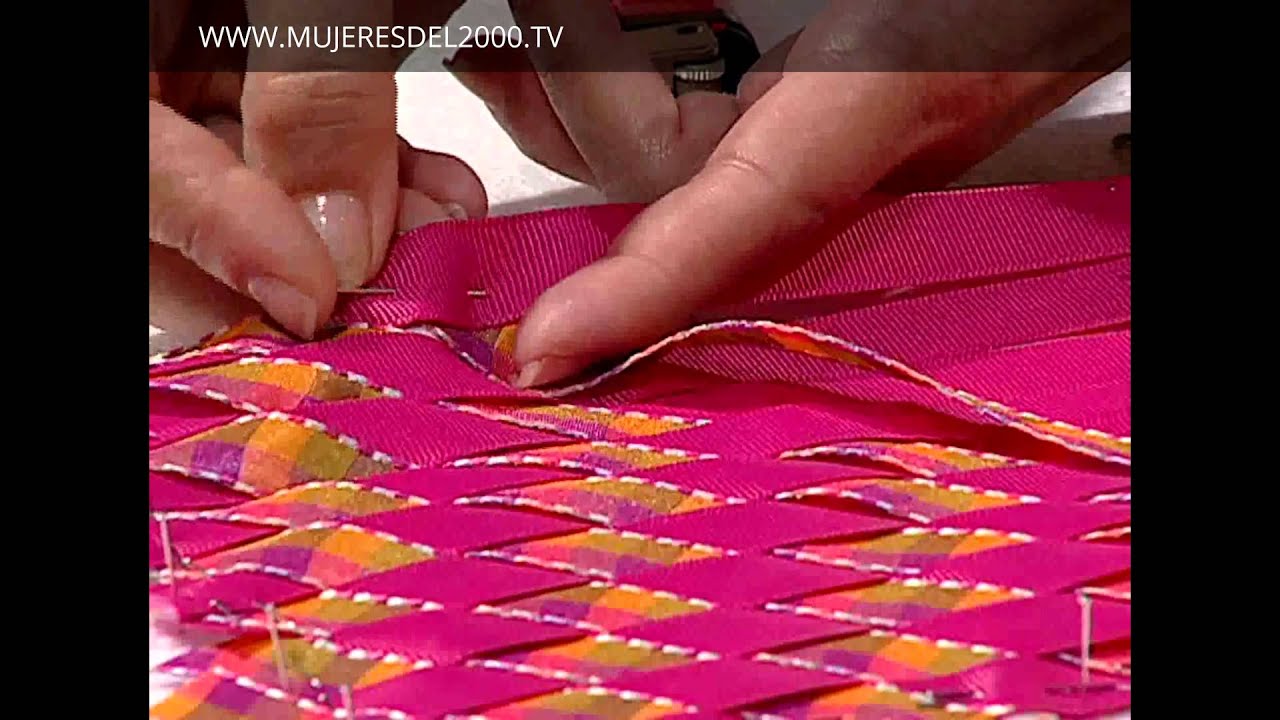 COMO HACER MOZAICO EN CINTAS EN ROMBOS