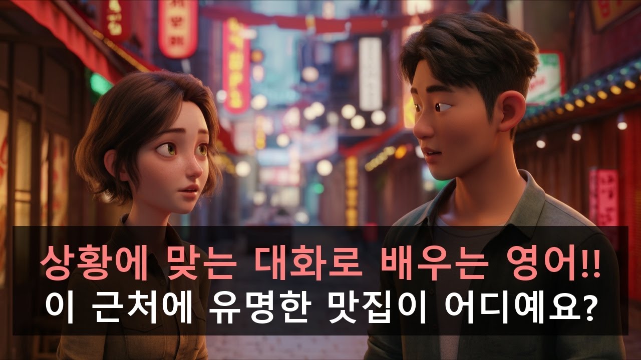 [영어 대화 듣기] 이 근처에 유명한 맛집이 어디예요? | 10분 반복 훈련 | 영어 회화