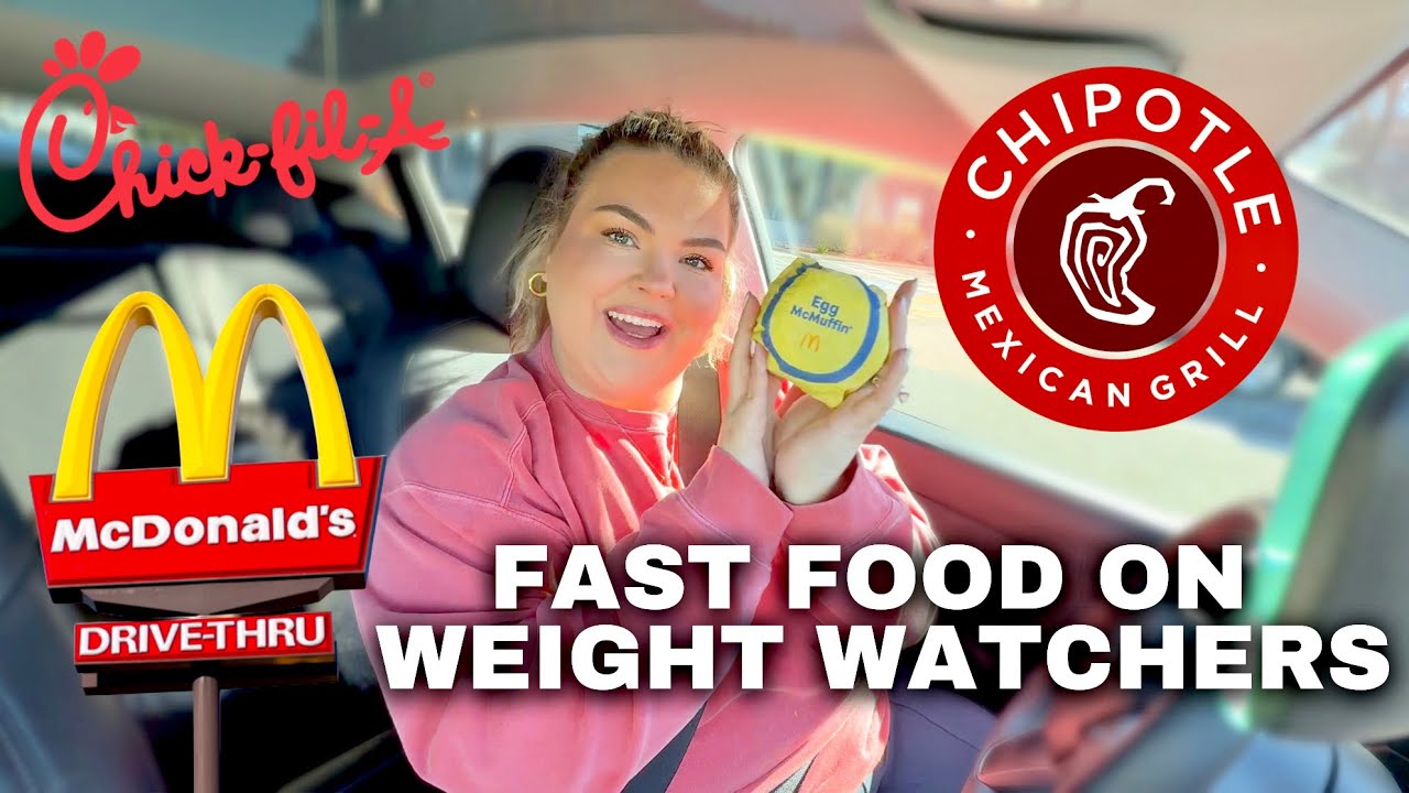 EATING FAST FOOD ALL DAY *ON WEIGHT WATCHERS*