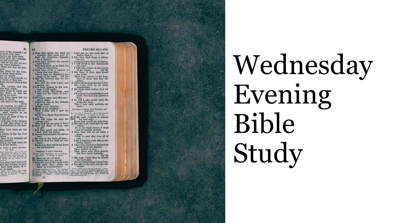 2/25/26 - Wednesday Night Bible Study - Overcoming Fear - Rob Hurt