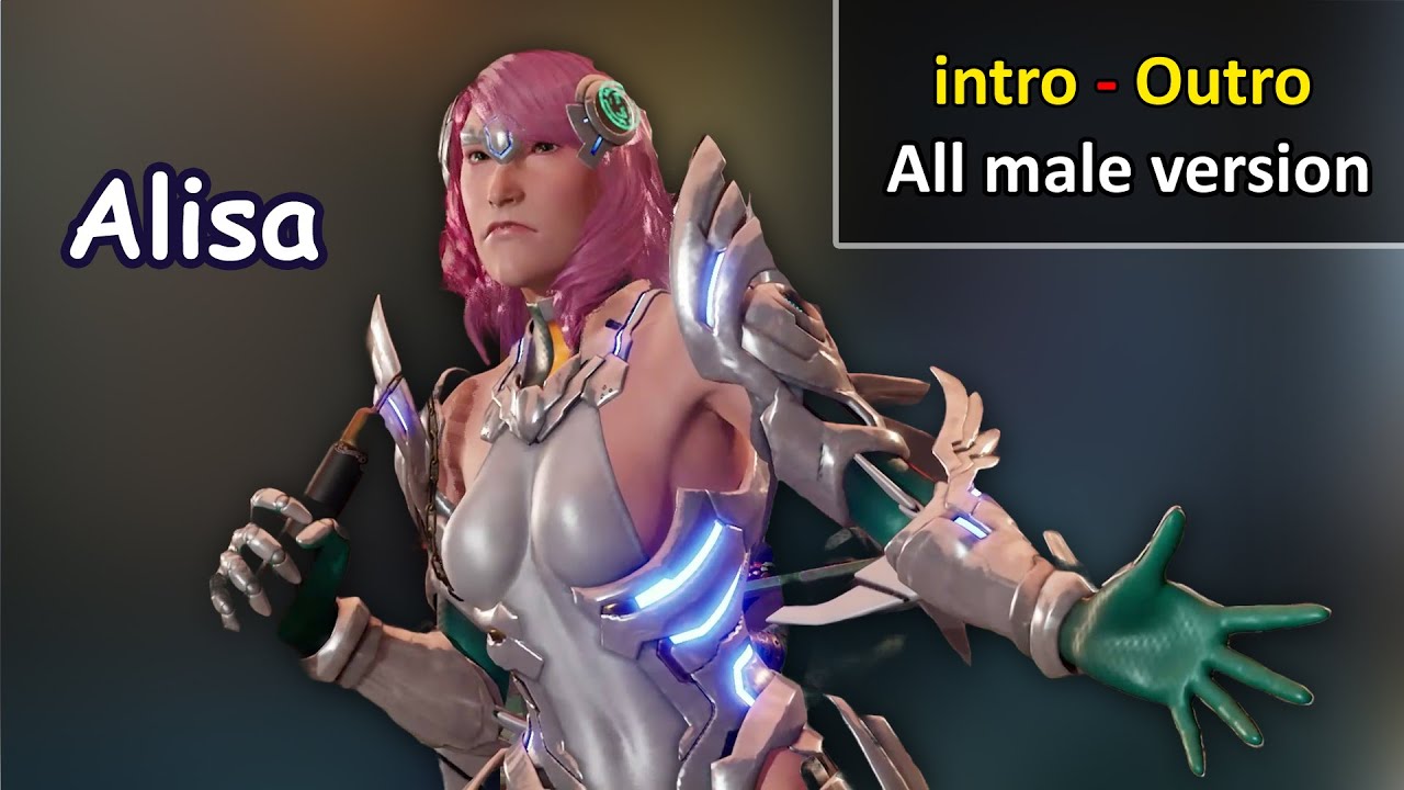 Tekken 8 Alisa - (All male Characters)  - (intro, Outro) only Costume 3 | (Season 1)