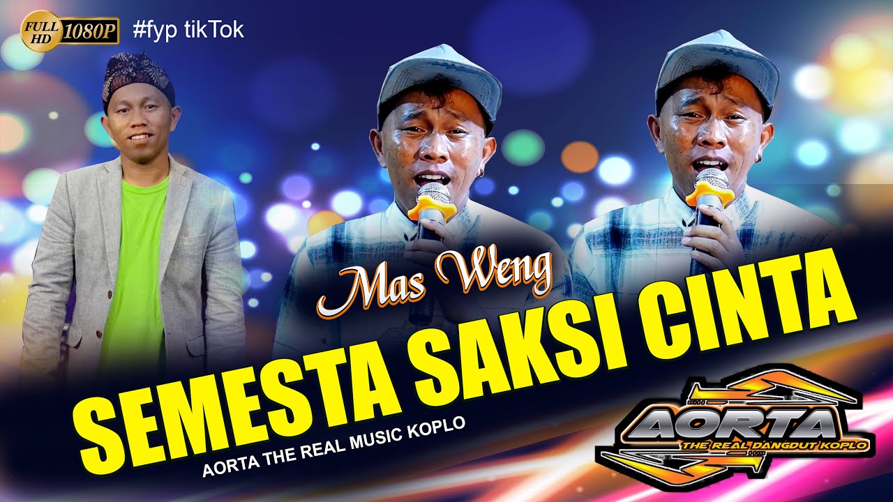 SEMESTA SAKSI CINTA ( SSC  )  -  MAS WENG  -  AORTA  (The Real Dangdut Koplo)- TVs Shooting
