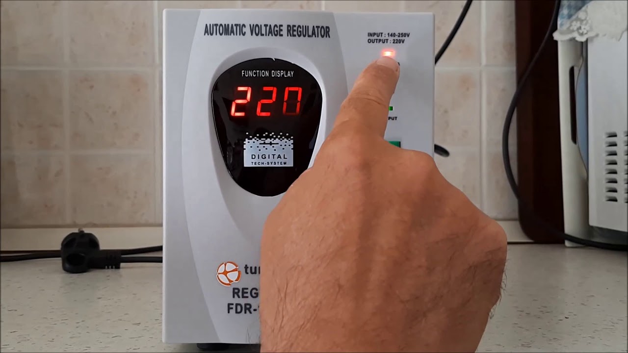 TUNÇMATİK - VOLTAJ REGÜLATÖRÜ - AUTOMATIC VOLTAGE REGULATOR