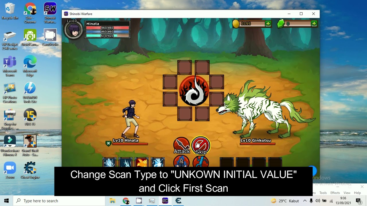 SHINOBI WARFARE CHEAT/HACK ONE HIT KILL (100 % WORK TESTED)