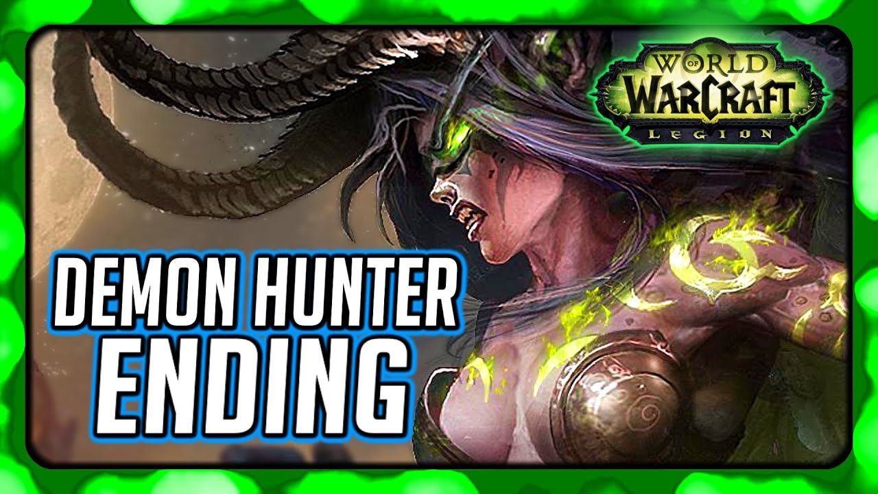 WOW Legion 🌟 Концовка за Охотника на демонов - Финал кампании Зала Ордена Класса