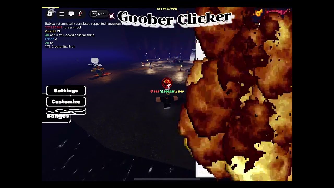 Goober Clicker was in grace?