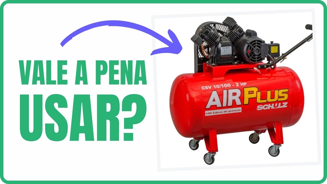 VALE A PENA INVESTIR NO MOTOCOMPRESSOR DE AR SCHULZ PARA AEROGRAFIA?
