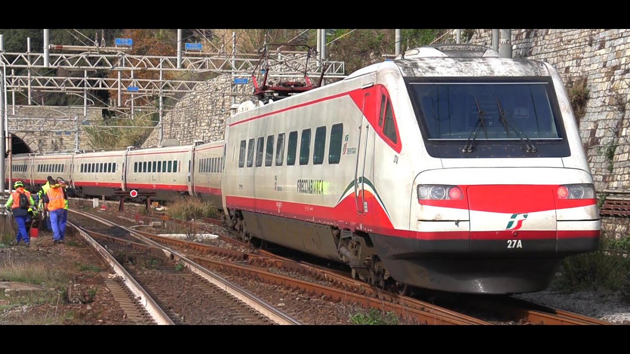 Transiti deviate e partenze nella stazione di Genova Quarto