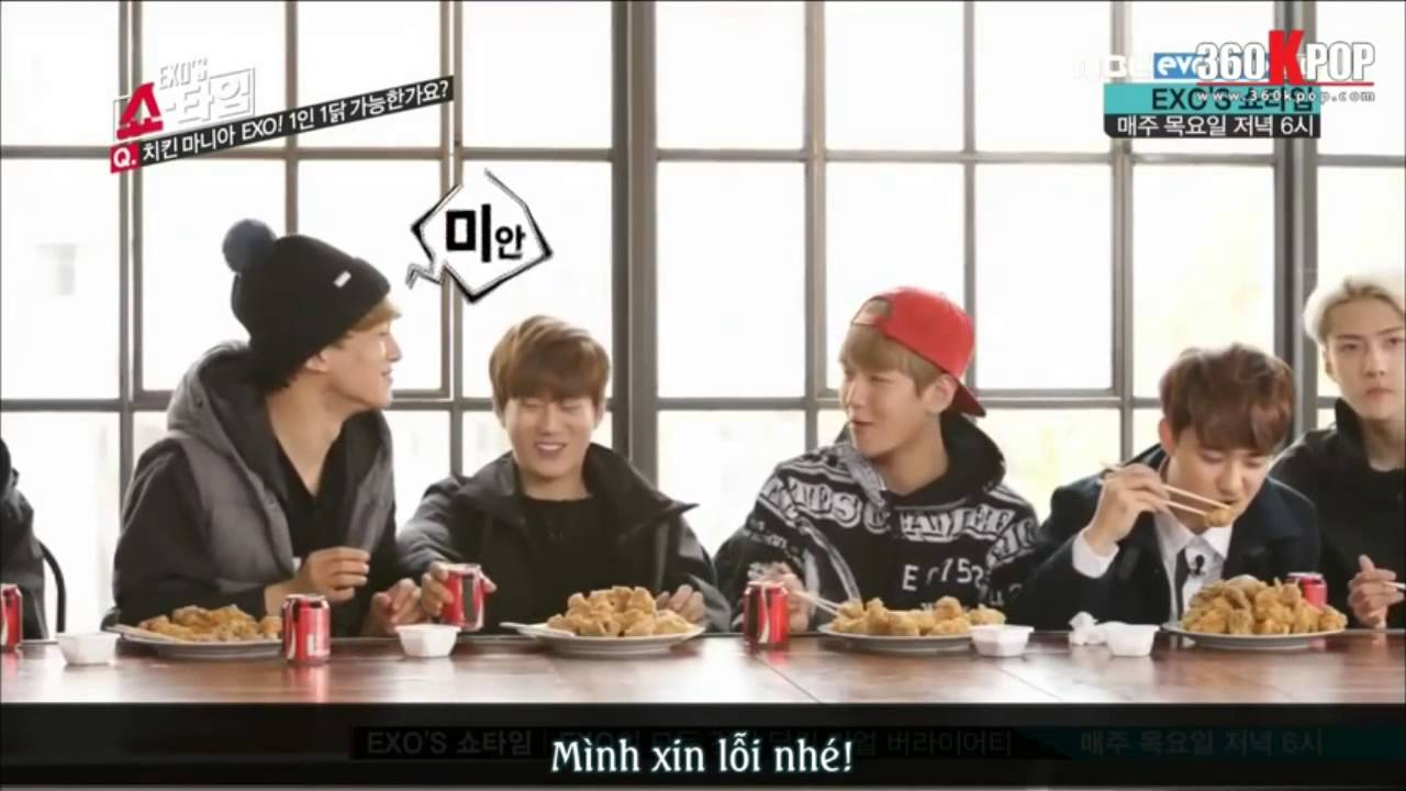 [Vietsub] Tao cut + funny moments ( Exo's showtime ep 1)