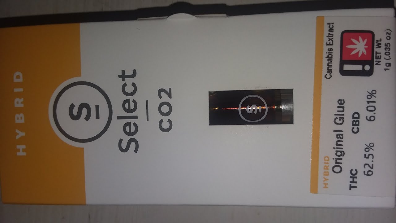Select Co2 Oil Cartridge - Original Glue