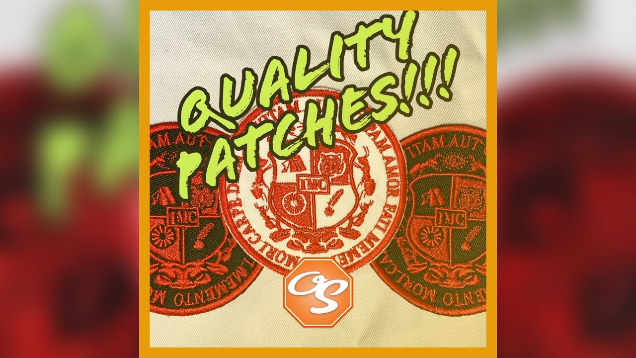How To: Make Embroidery Patches Using Twill