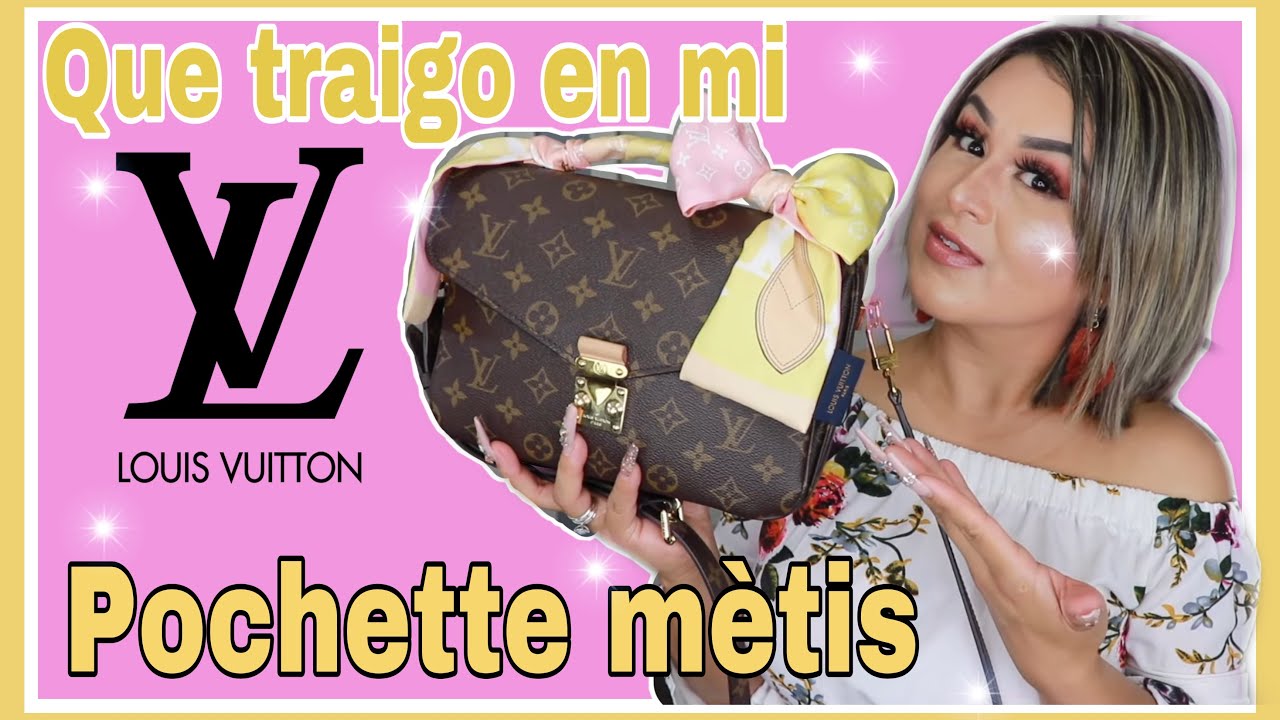 QUE TRAIGO EN MI BOLSA🌸👜LV POCHETTE MÈTIS 2021🌸
