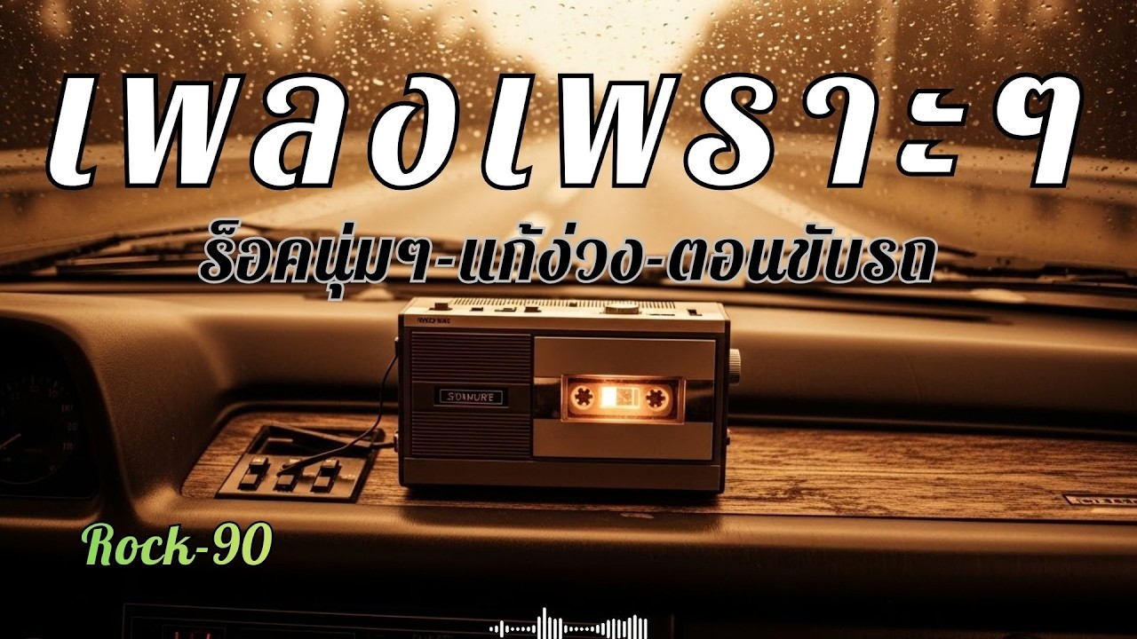🚗 ร็อคยุค 90 ฟังตอนขับรถยาวๆ - แก้ง่วง เพิ่มพลัง เดินทางปลอดภัย (High Quality Audio)