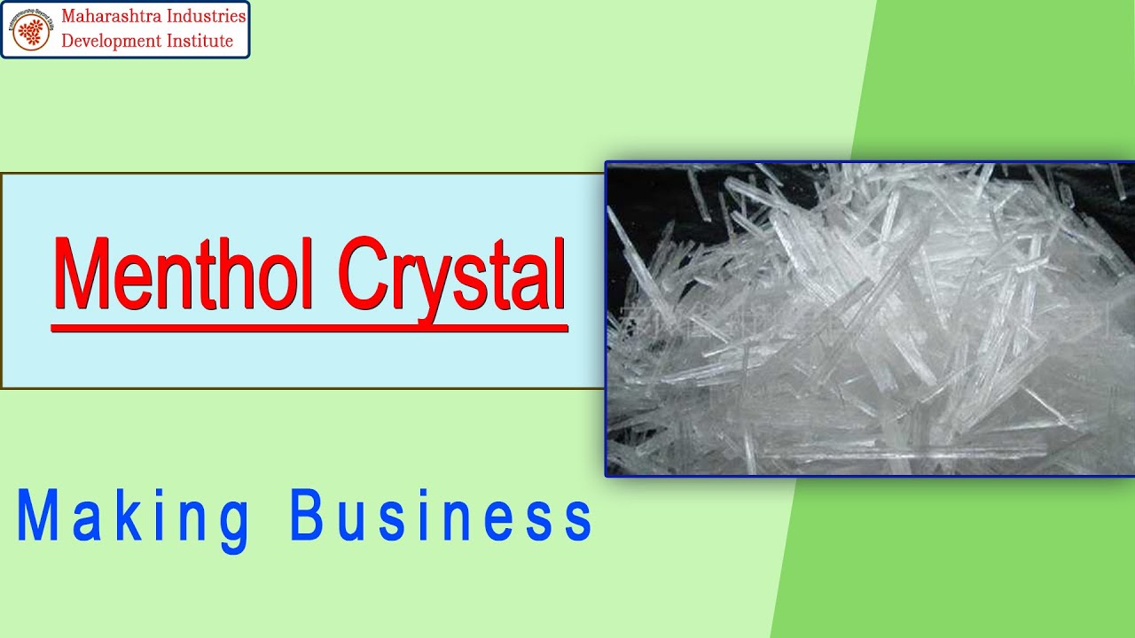 Menthol Crystal Making Business